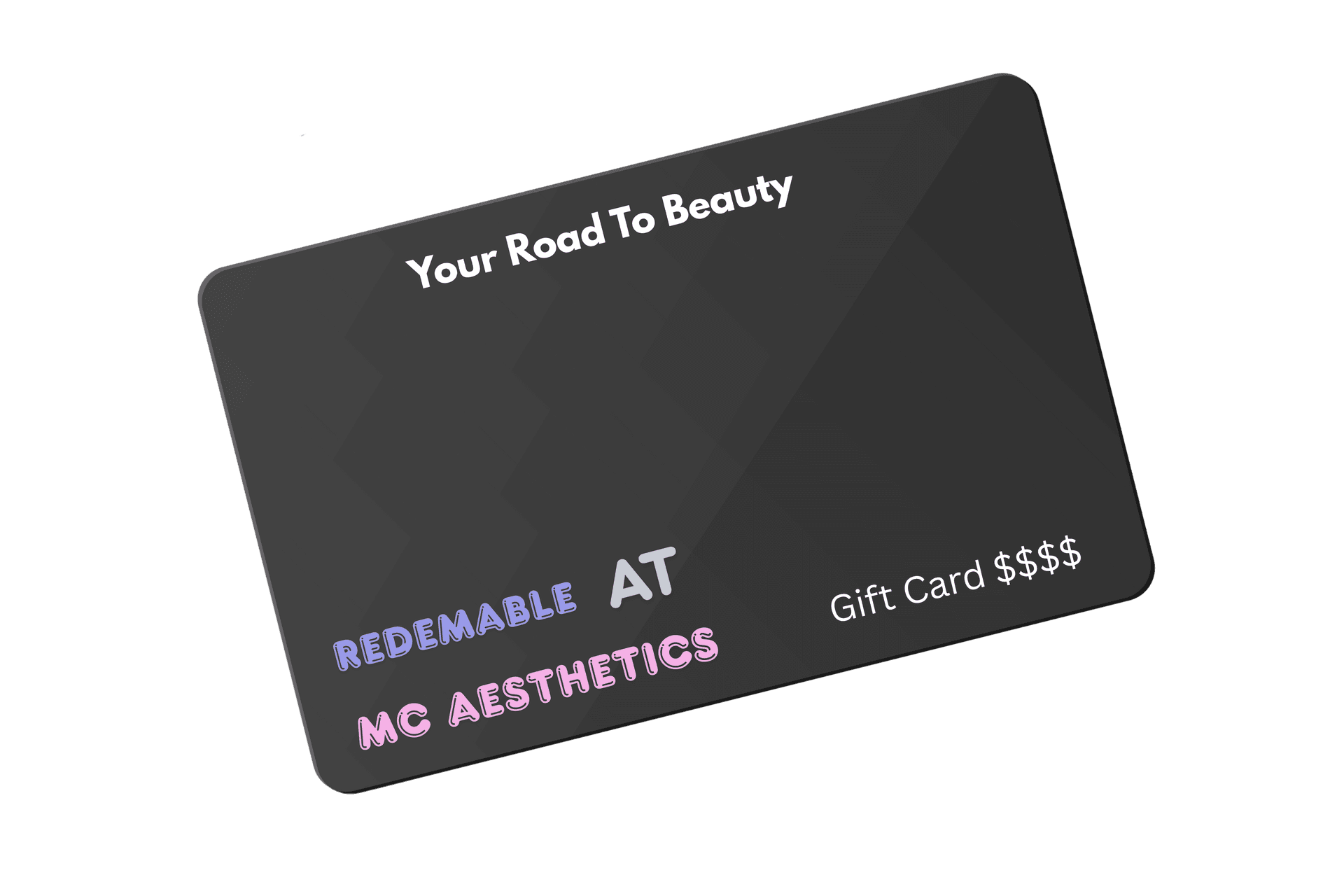 Luxurious Gift Card Illustration at MC Aesthetics in McMinnville